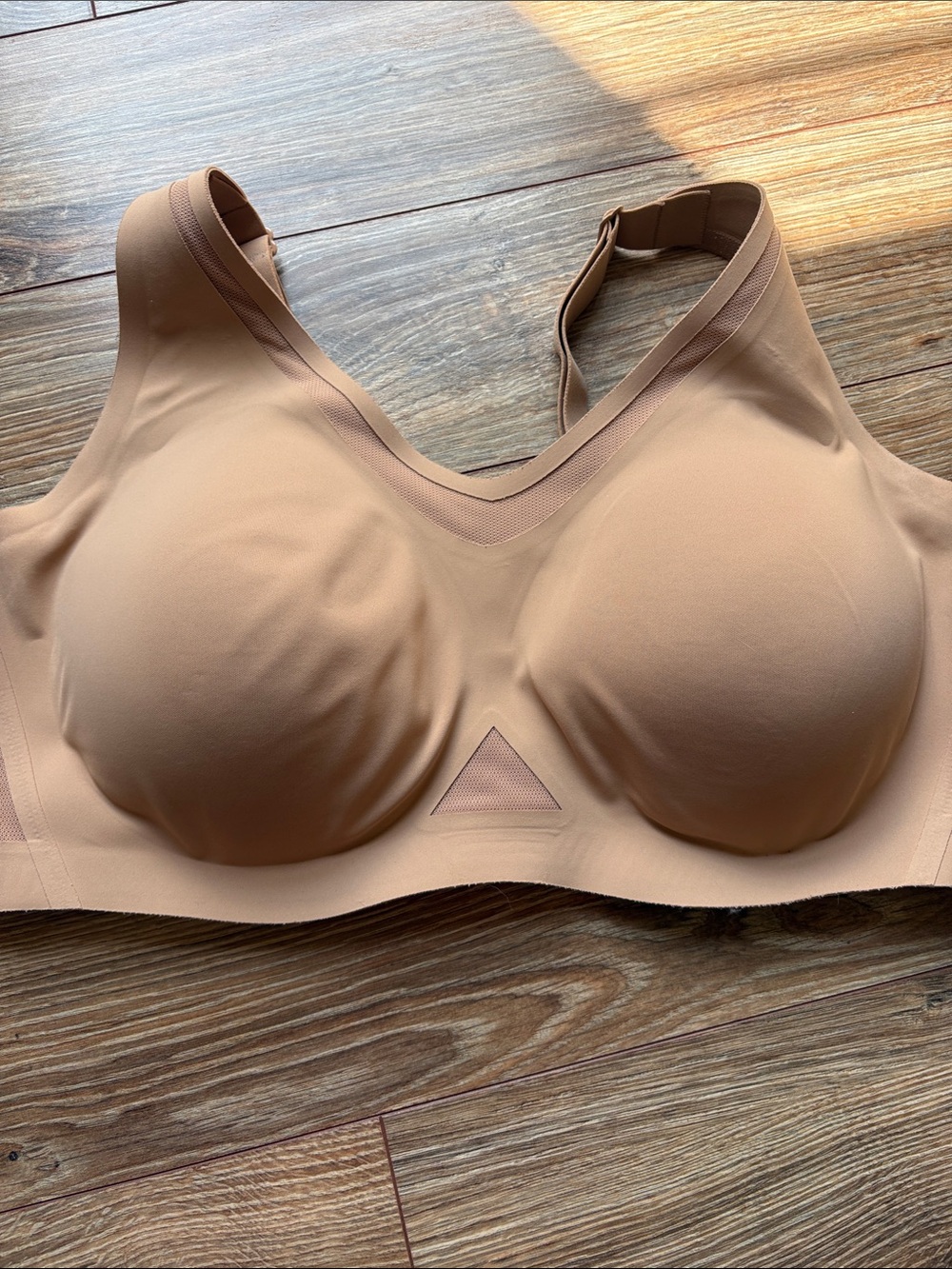 Honey love Seamless Nude Wireless Bra - Supportive Comfort